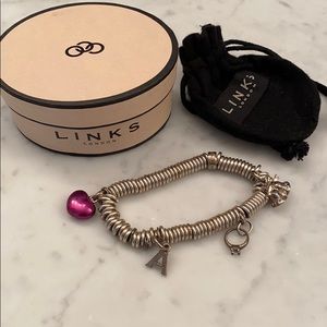 LINKS London Silver Charm Bracelet